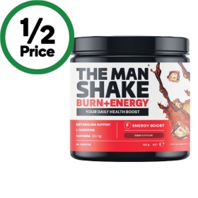 The-Man-Shake-or-The-Lady-Shake-Supplements-125-160g on sale