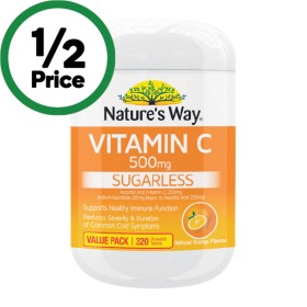 Natures-Way-Vitamin-C-500mg-Chewable-Tablets-Pk-320 on sale