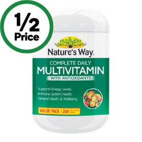 Natures-Way-Daily-Multivitamin-Tablets-Pk-250 on sale