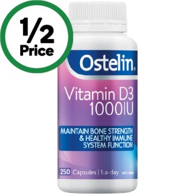 Ostelin-Vitamin-D3-1000IU-Capsules-Pk-250 on sale