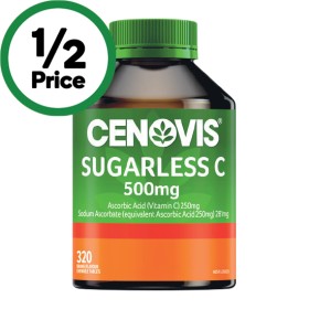 Cenovis+Sugarless+C+Chewable+Tablets+Pk+320%7E
