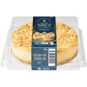 Woolworths-Golden-Oat-Cheesecake-850g on sale