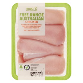 Macro-Free-Range-Australian-Fresh-RSPCA-Approved-Chicken-Breast-Fillets-Skinless-Bulk-Tray on sale