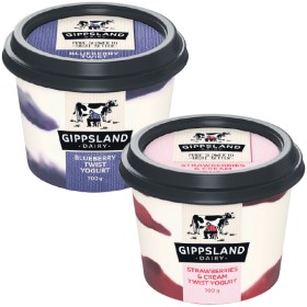 Gippsland+Dairy+Twist+Yogurt+700g