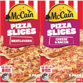 McCain-Pizza-Slices-600g on sale