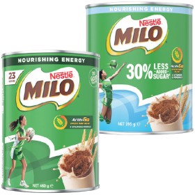 Nestle+Milo+460g+or+Less+Sugar+395g