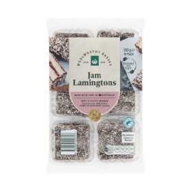 Woolworths+Lamingtons+Plain+or+Jam+Pk+6