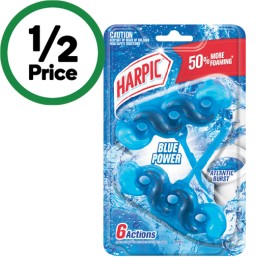 Harpic+Power+Toilet+Rim+Block+Pk+2