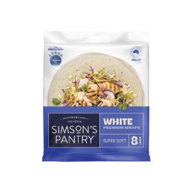 Simson%26%23039%3Bs+Pantry+White+or+Wholegrain+Wraps+528g+Pk+8
