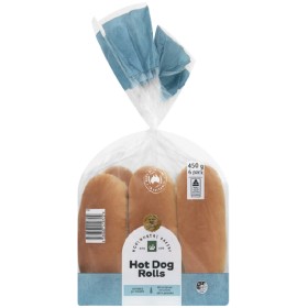 Woolworths-Hot-Dog-Rolls-Pk-6 on sale
