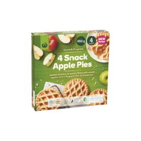 Woolworths-Snack-Apple-Pies-450g-Pk-4-From-the-Freezer on sale