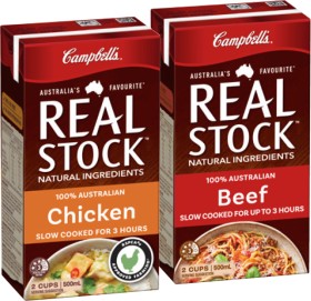 Campbell%26rsquo%3Bs+Real+Stock+500mL+Selected+Varieties