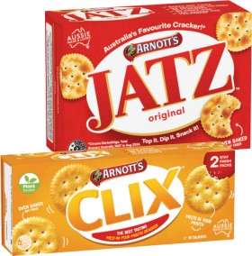 Arnotts-Jatz-Savoy-225g-or-Clix-250g-Selected-Varieties on sale