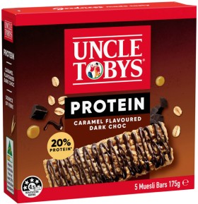 Uncle-Tobys-Protein-Bars-5-Pack-Selected-Varieties on sale
