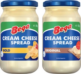 Bega-Cream-Cheese-Spread-250g-Selected-Varieties on sale