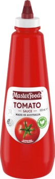 MasterFoods-Tomato-or-Barbecue-Squeezy-Sauce-920mL on sale
