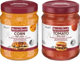 MasterFoods-Relish-or-Chutney-250260g-Selected-Varieties on sale