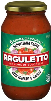 Raguletto+Pasta+Sauce+500g+Selected+Varieties