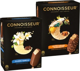 Connoisseur+Gourmet+Ice+Cream+4+Pack+Selected+Varieties