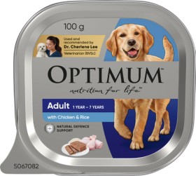 Optimum+Wet+Dog+Food+100g+Selected+Varieties