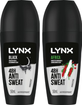 Lynx+Antiperspirant+Roll%E2%80%91On+50mL+Selected+Varieties