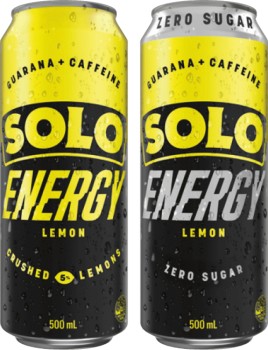 Solo+Energy+Drink+500mL+Selected+Varieties