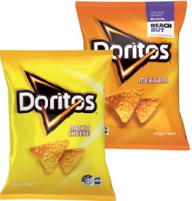 Doritos+Corn+Chips+150%E2%80%91170g+Selected+Varieties