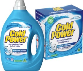 Cold-Power-Laundry-Liquid-2-Litre-or-Powder-2kg-Selected-Varieties on sale