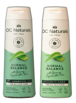 OC+Naturals+Shampoo+or+Conditioner+400mL+Selected+Varieties