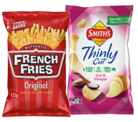 Smiths-Thinly-Cut-Chips-French-Fries-or-Samboy-175g-Selected-Varieties on sale