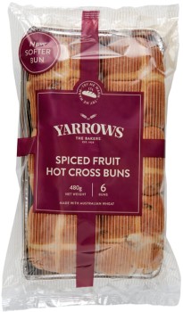 Yarrows+Hot+Cross+Buns+6+Pack+Selected+Varieties