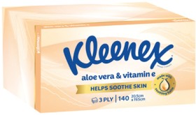 Kleenex-Facial-Tissues-140-Pack-Selected-Varieties on sale