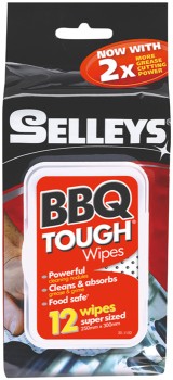 Selleys+BBQ+Tough+Wipes+12+Pack