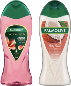 Palmolive-Body-Butter-Luminous-Oils-Body-Wash-400mL-or-Hand-Wash-500mL-Selected-Varieties on sale