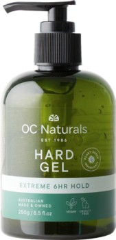 OC+Naturals+Extreme+6+HR+Hold+Hard+Hair+Gel+250g
