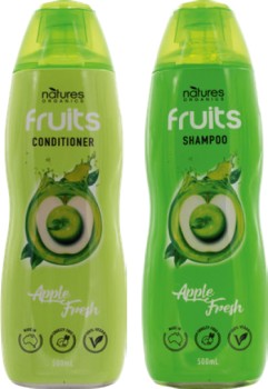 Natures-Organics-Fruits-Shampoo-or-Conditioner-500mL-Selected-Varieties on sale