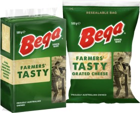 Bega+Cheese+Block%2C+Grated+or+Slices+500g+Selected+Varieties