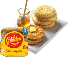 Golden-Crumpet-Rounds-6-Pack-Selected-Varieties on sale