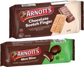 Arnotts-Chocolate-Biscuits-160250g-Selected-Varieties on sale