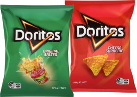 Doritos+Corn+Chips+150%E2%80%91170g+Selected+Varieties