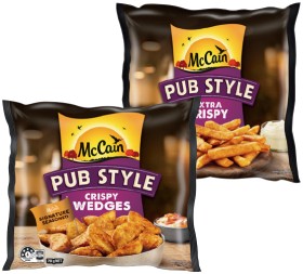 McCain+Pub+Style+Wedges+or+Fries+750g+Selected+Varieties