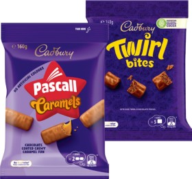 Pascall+Chocolate+Share+Bag+160%E2%80%91185g+or+Cadbury+Bitesize+120%E2%80%91150g+Selected+Varieties