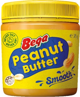 Bega+Peanut+Butter+375g+Selected+Varieties