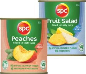 SPC-Fruits-in-Juice-825g-Selected-Varieties on sale