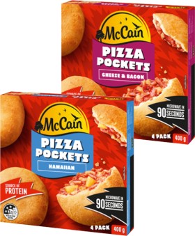 McCain+Pizza+Pockets+400g+Selected+Varieties