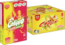 Streets+Cyclone+Ice+Block+8+Pack+or+Calippo+Minis+10+Pack+Selected+Varieties