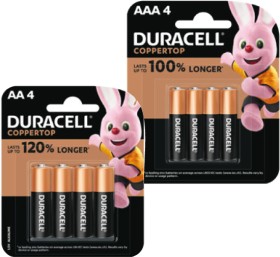 Duracell+Coppertop+Batteries+AA+or+AAA+4+Pack