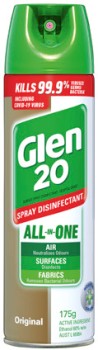 Glen+20+Disinfectant+Spray+Original+175g+Selected+Varieties%2A