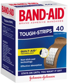 Band%E2%80%91Aid+Tough+Strips+40+Pack%2A%2A%2A