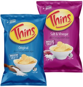 Thins-Chips-150175g-Selected-Varieties on sale